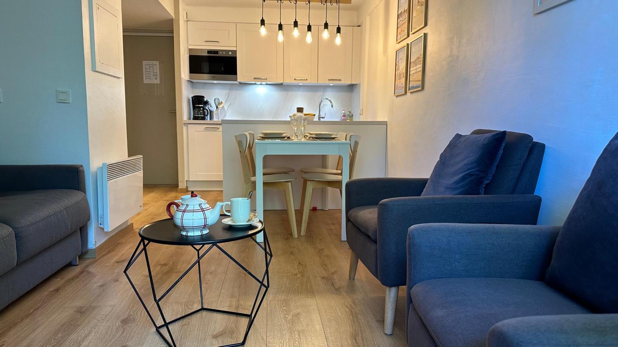 Apartamento Appt 4 Pers-2 Chb-2 Sdb-Piscine-Linge Inclus-Literies Faites A L'Arrivee Inclus-Parking Le Touquet Exterior foto